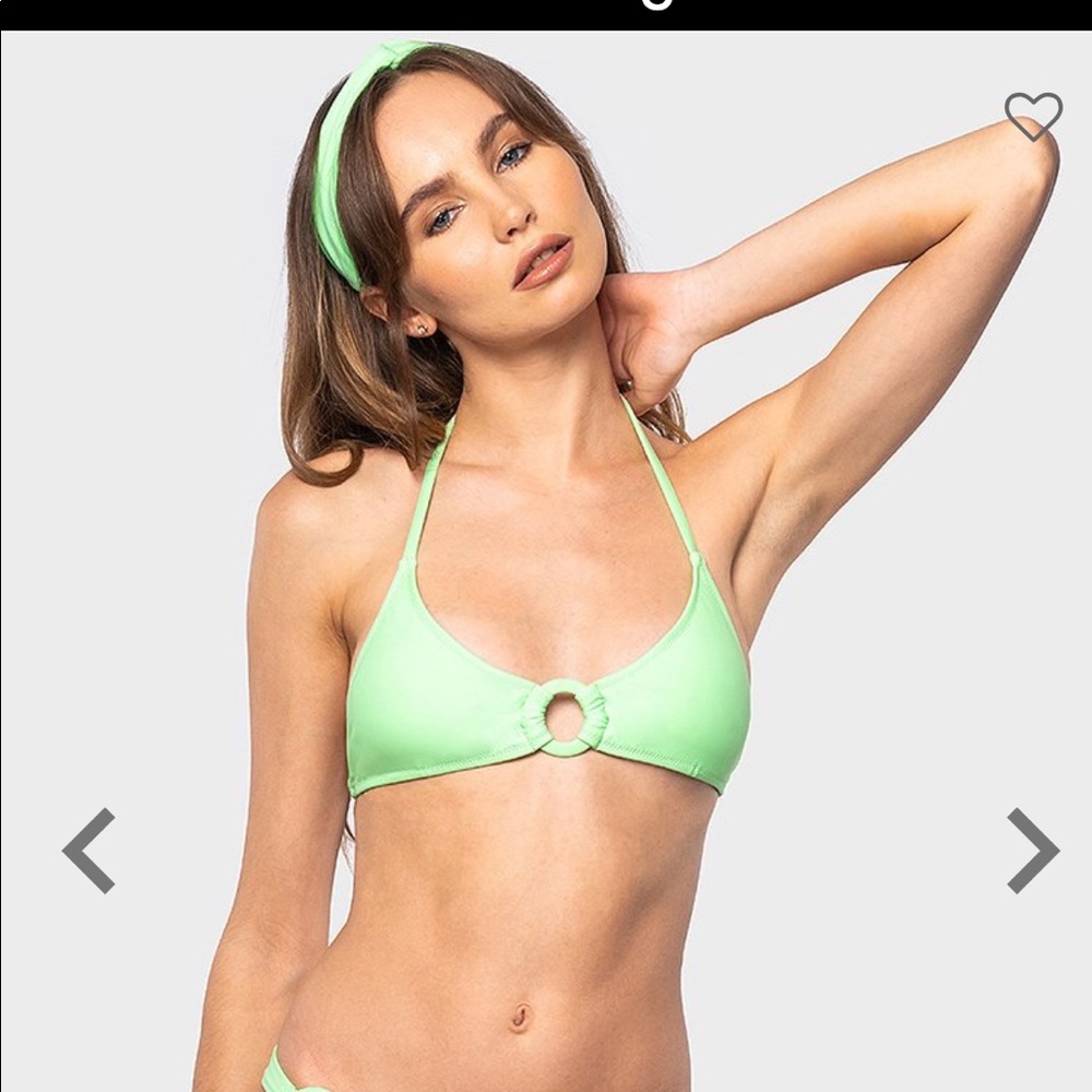 Black Bough bikini top